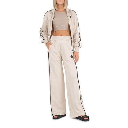 Comme Des Fuckdown Beige Cotton Jeans & Pant