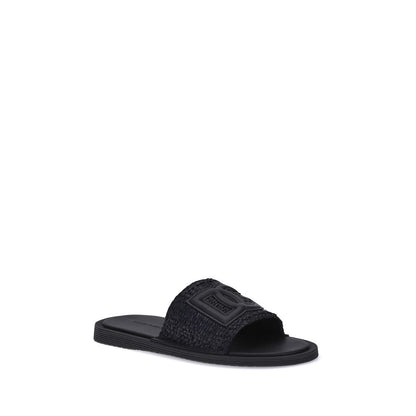 Dolce & Gabbana Crochet Raffia Sandals