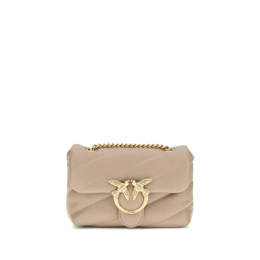 PINKO Love Baby Shoulder Bag - Chic Elegance in Calfskin