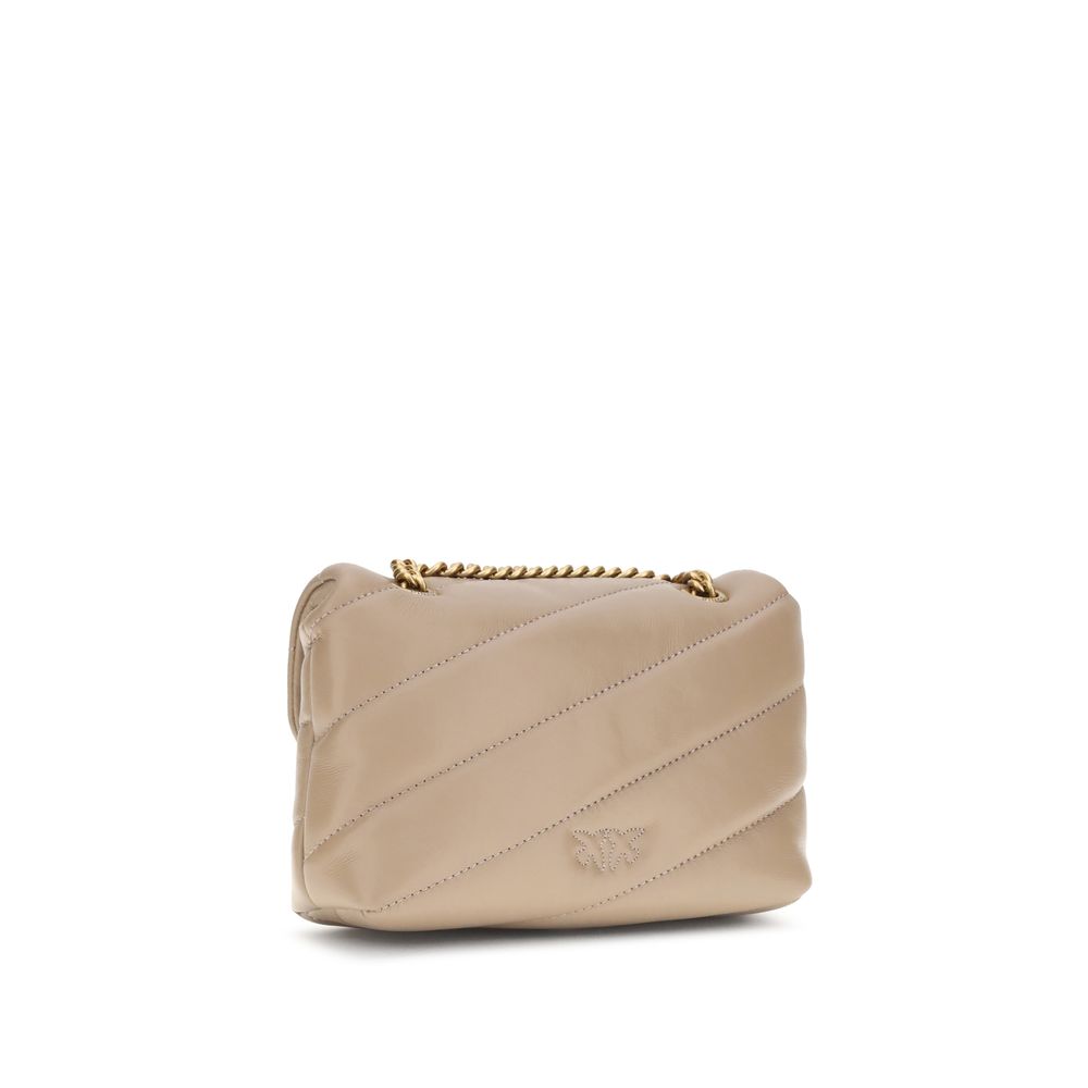 PINKO Love Baby Shoulder Bag - Chic Elegance in Calfskin