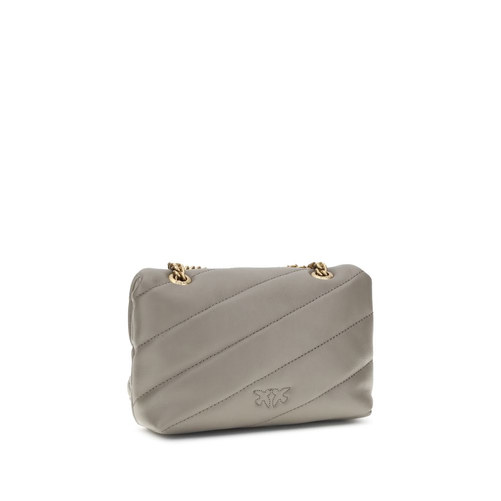 PINKO Love Baby Shoulder Bag – Luxe Calfskin Elegance