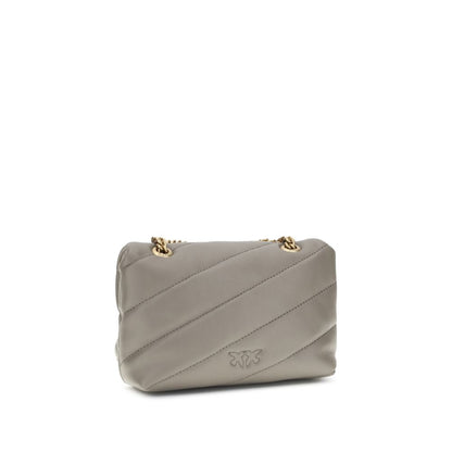 PINKO Love Baby Shoulder Bag – Luxe Calfskin Elegance