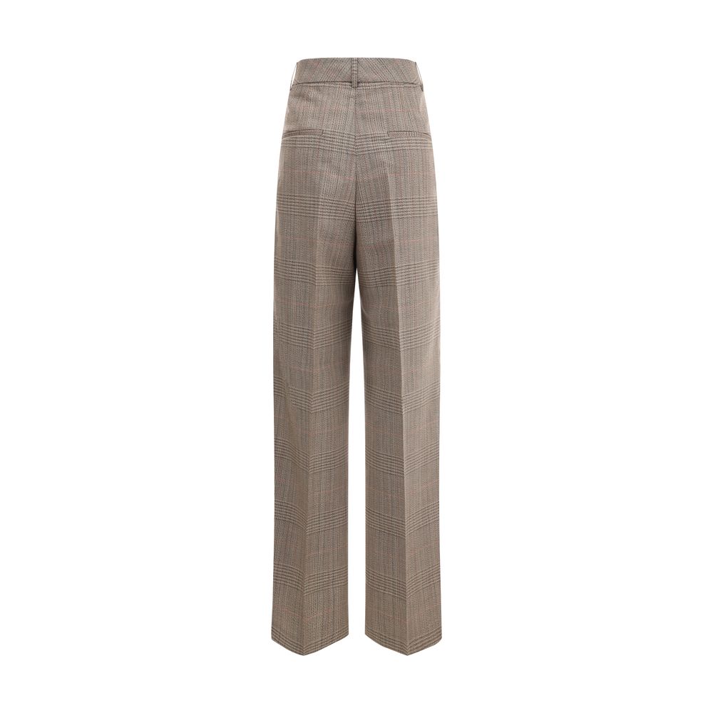 Rohe Prince of Wales Wide Leg Pants