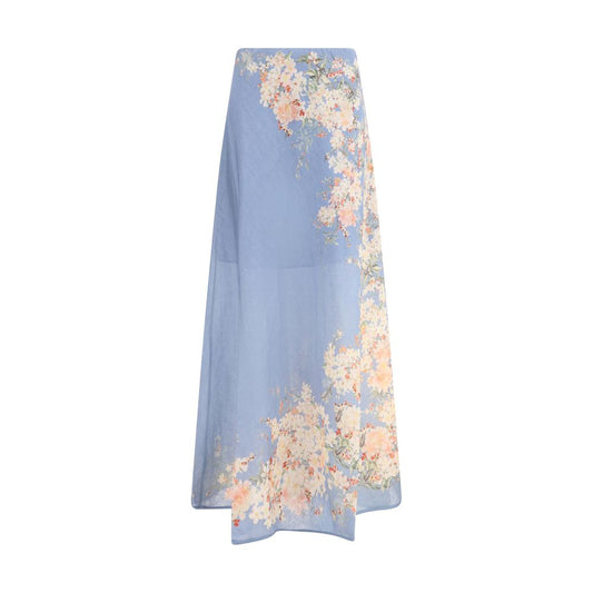 Zimmermann Cascadian Flared Skirt