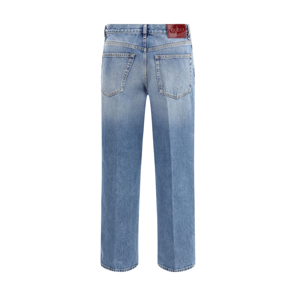 Gucci Straight Jeans: Timeless Elegance with a Contemporary Edge