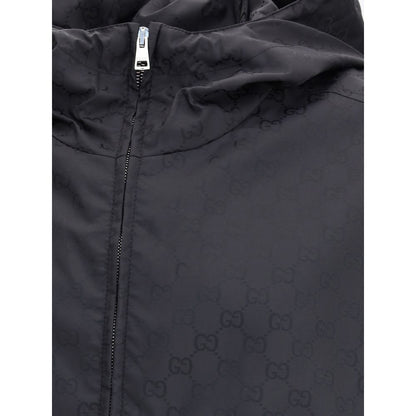 Gucci GG Jacquard Nylon Jacket: Iconic Luxury Meets Functionality