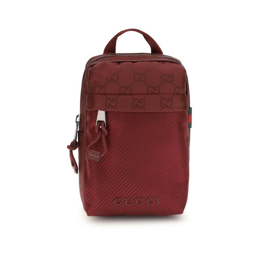 Gucci Mini Nexus Bordeaux Shoulder Bag
