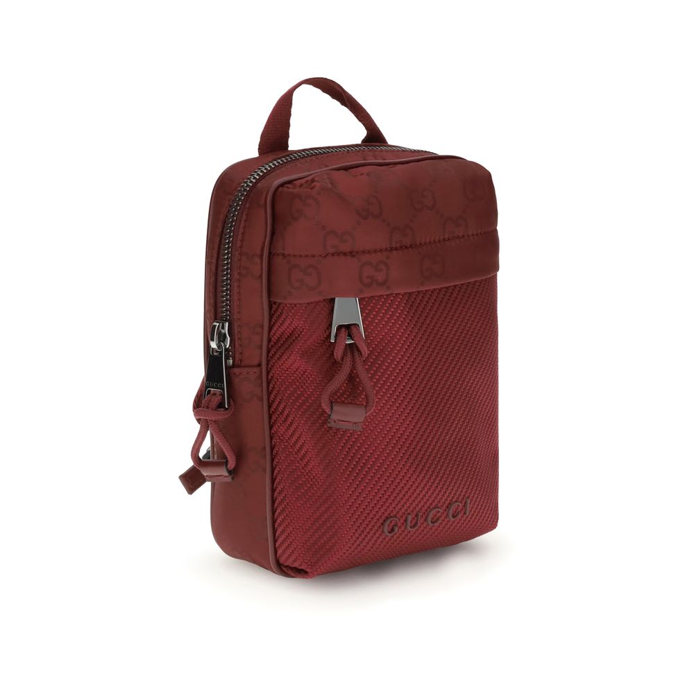 Gucci Mini Nexus Bordeaux Shoulder Bag