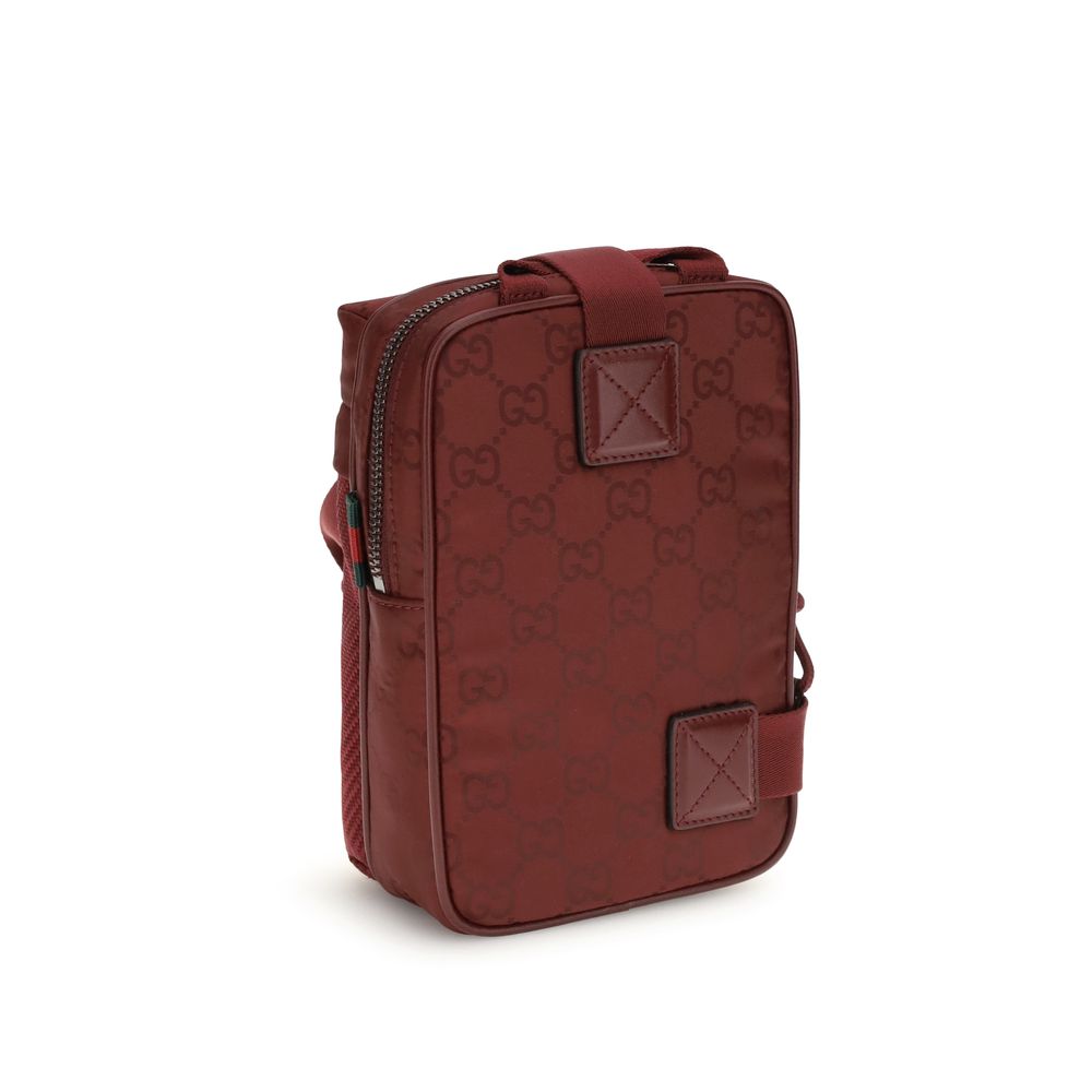 Gucci Mini Nexus Bordeaux Shoulder Bag