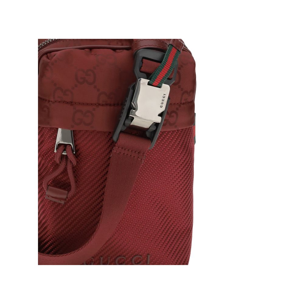 Gucci Mini Nexus Bordeaux Shoulder Bag