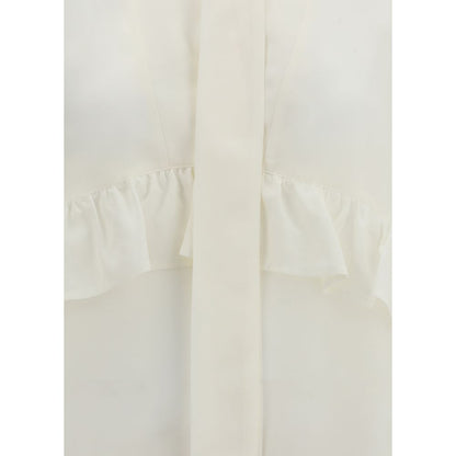P.A.R.O.S.H. Silk Ruffle Blouse