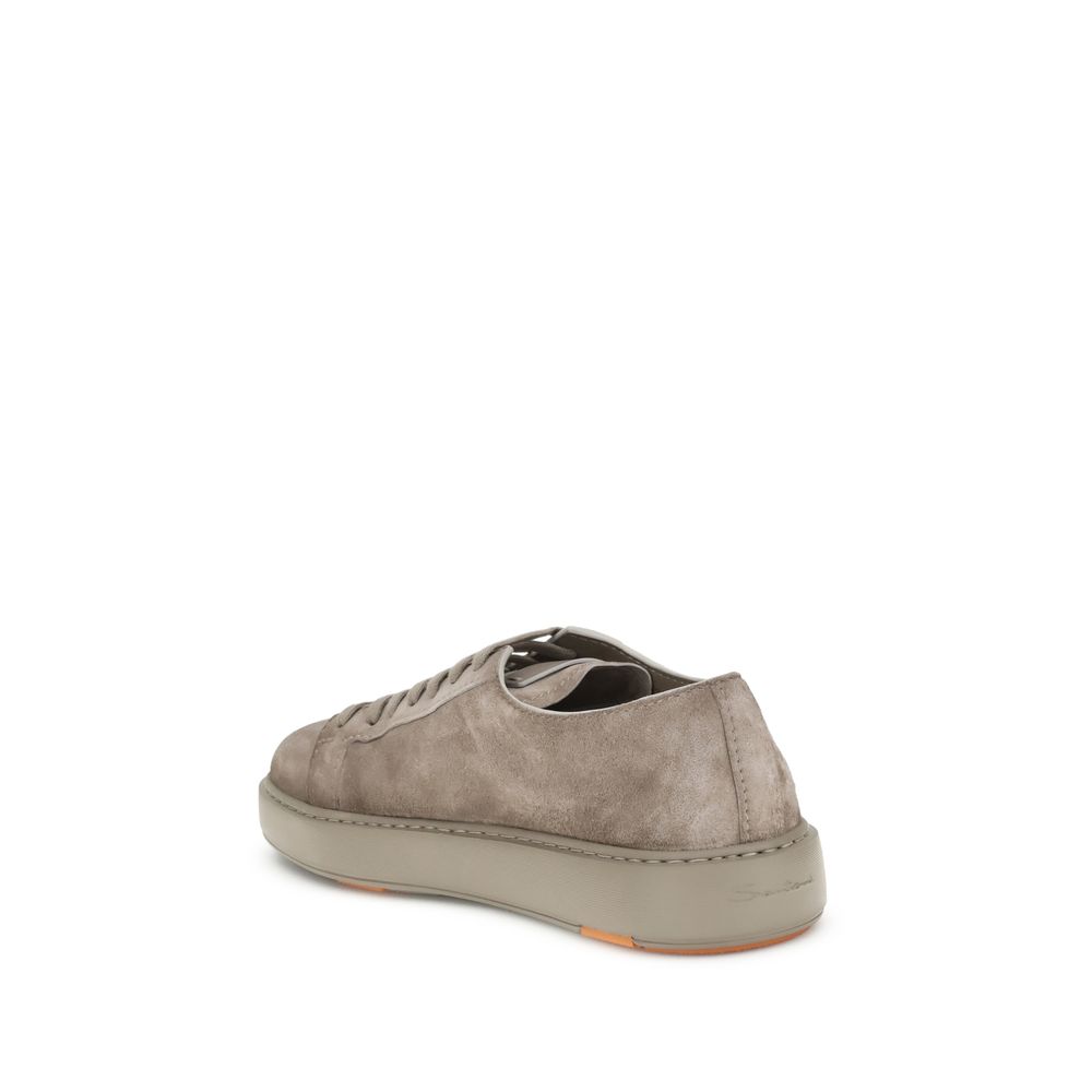 Santoni Suede Sneakers: Elegance Meets Modern Design