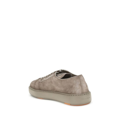 Santoni Suede Sneakers: Elegance Meets Modern Design