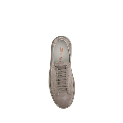 Santoni Suede Sneakers: Elegance Meets Modern Design