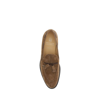 Brunello Cucinelli Suede Loafers: Timeless Elegance and Comfort