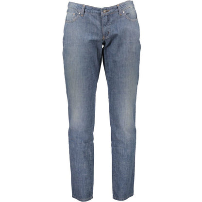 Costume National Blue Cotton Jeans