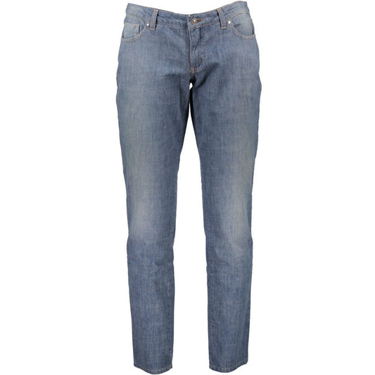 Costume National Blue Cotton Jeans