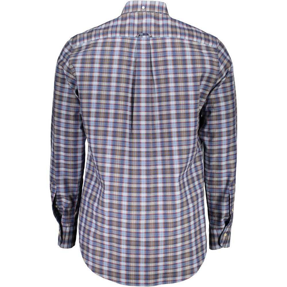 Gant Blue Cotton Shirt - Stylish Comfort for Every Occasion