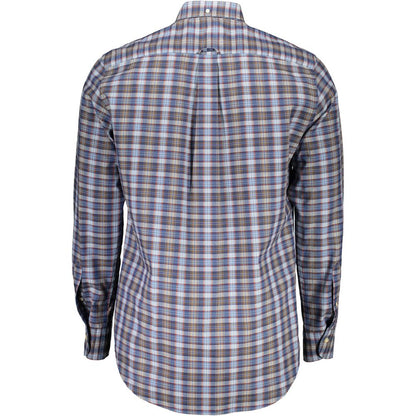 Gant Blue Cotton Shirt - Stylish Comfort for Every Occasion