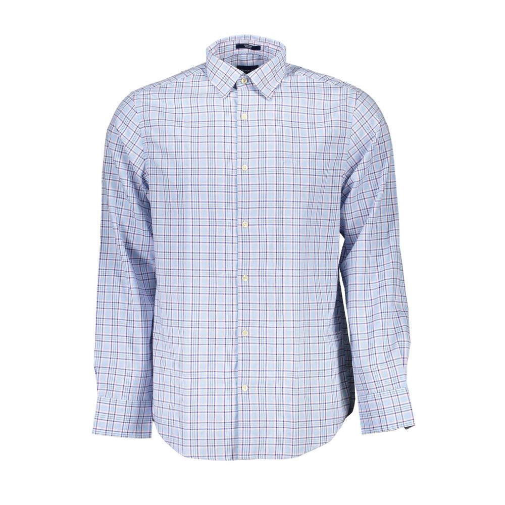 Gant Blue Cotton Shirt - Elegant Italian Design