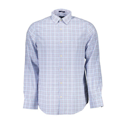 Gant Blue Cotton Shirt - Elegant Italian Design