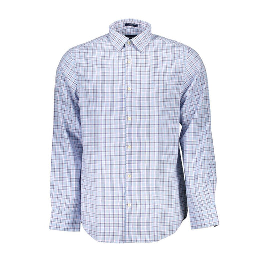 Gant Blue Cotton Shirt - Elegant Italian Design