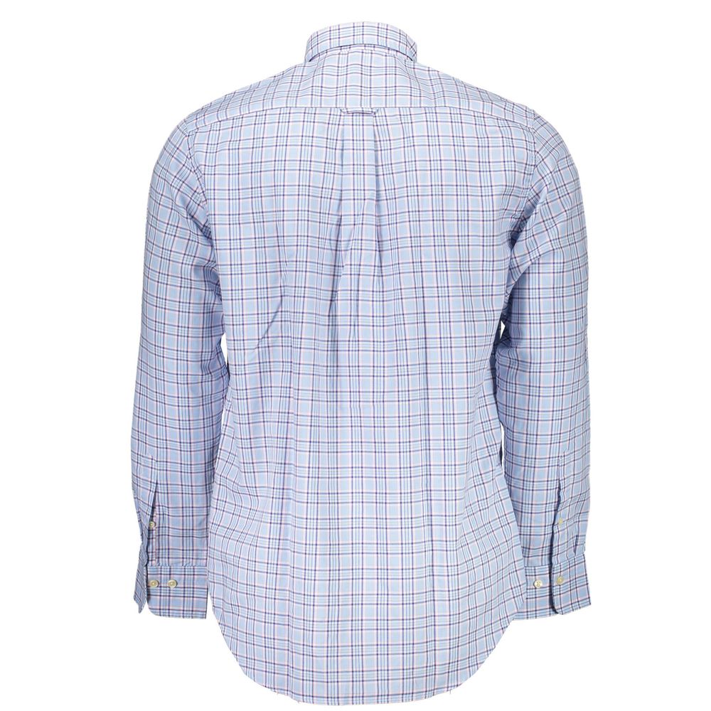 Gant Blue Cotton Shirt - Elegant Italian Design