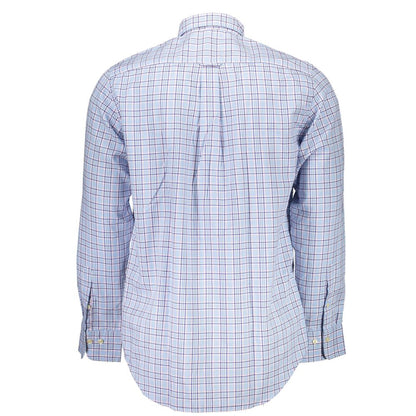 Gant Blue Cotton Shirt - Elegant Italian Design