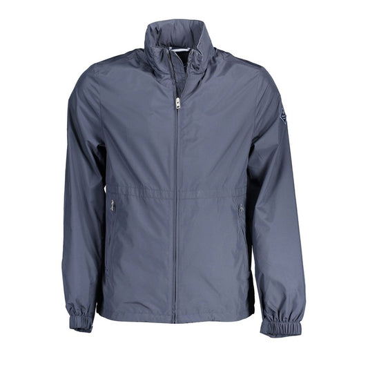 Gant Blue Polyester Jacket - Sustainable Style and Comfort