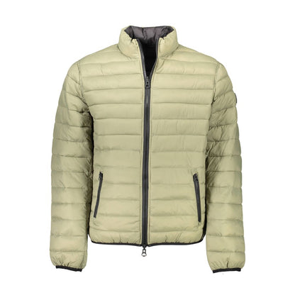 U.S. Polo Assn. Green Nylon Jacket – Reversible Long-Sleeved Style