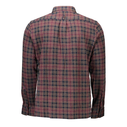 Gant Brown Cotton Shirt with French Collar