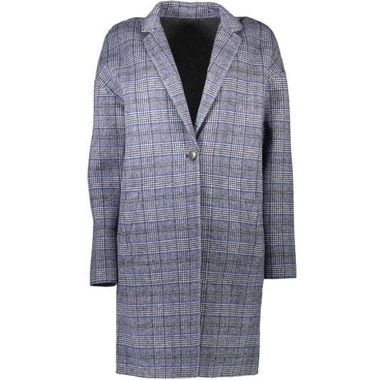 Gant Gray Wool Reversible Coat