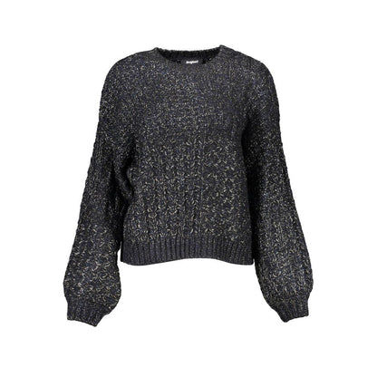 Desigual Black Polyester Sweater - A Statement of Style