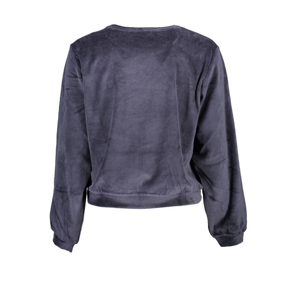 Desigual Blue Cotton Sweater - Embrace Vibrant Comfort