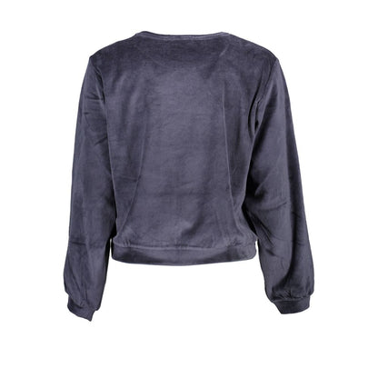 Desigual Blue Cotton Sweater - Embrace Vibrant Comfort