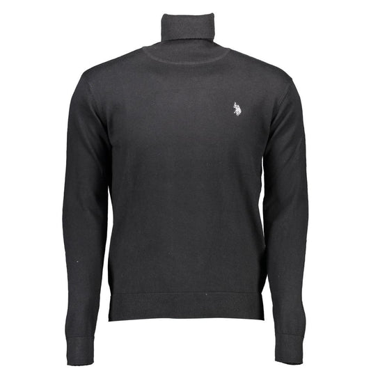 U.S. Polo Assn. Black Cotton Sweater