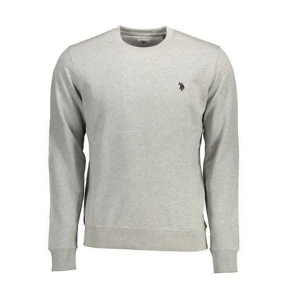 U.S. Polo Assn. Grey Cotton Sweater
