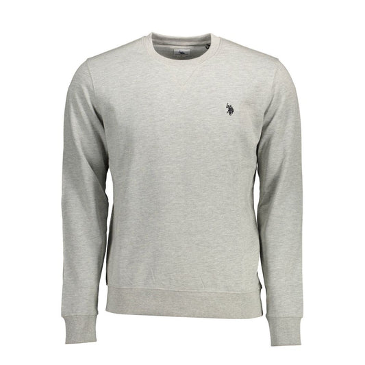 U.S. Polo Assn. Grey Cotton Sweater