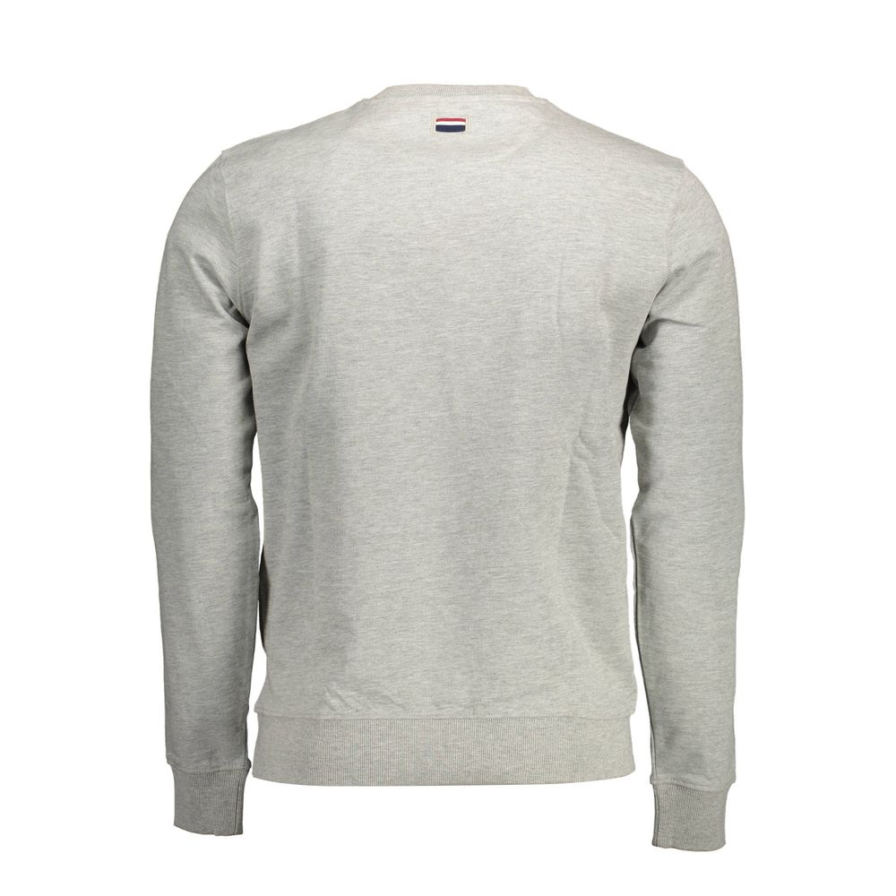 U.S. Polo Assn. Grey Cotton Sweater