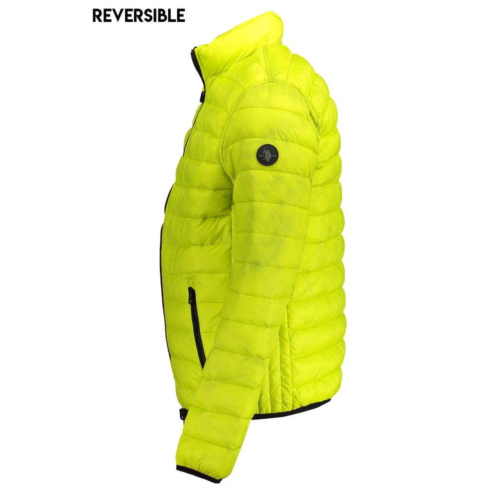 U.S. Polo Assn. Reversible Yellow Nylon Jacket
