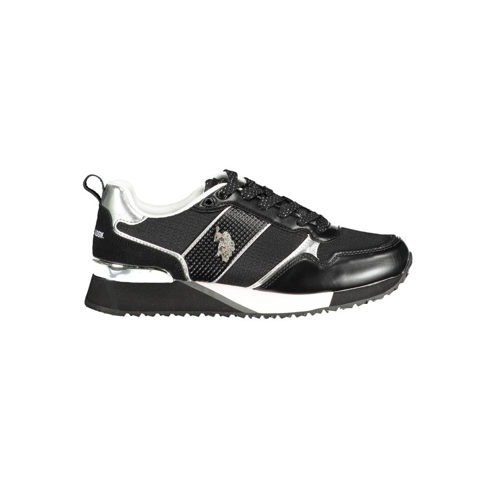 U.S. Polo Assn. White Polyester Sneaker