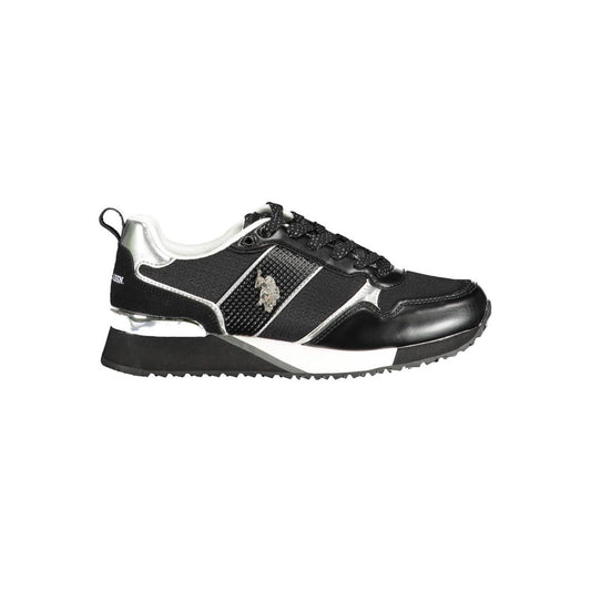 U.S. Polo Assn. White Polyester Sneaker