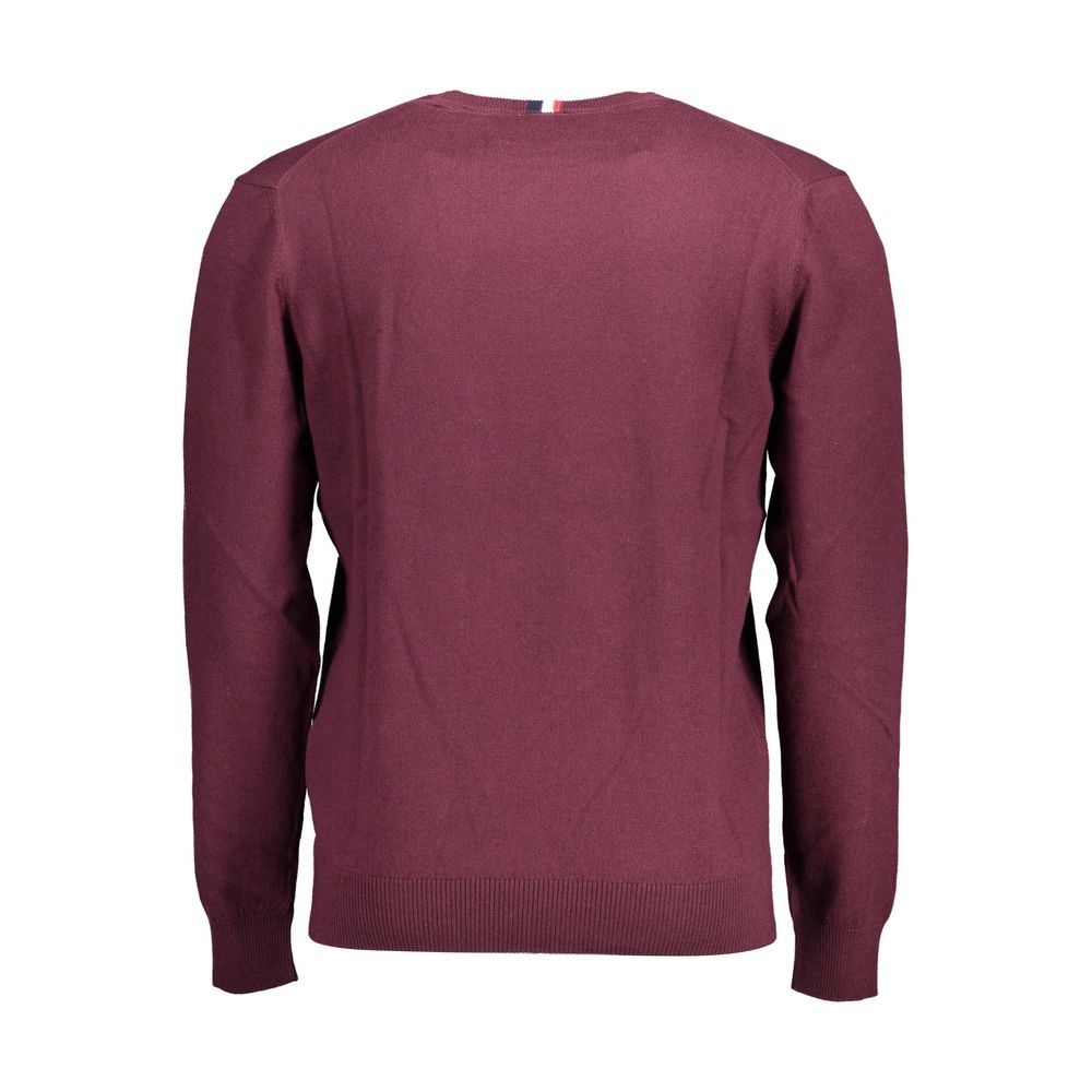U.S. Polo Assn. Purple Cotton Sweater