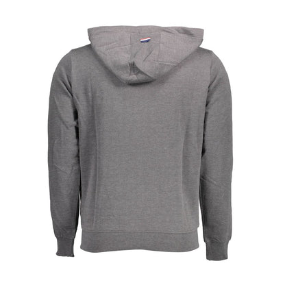 U.S. POLO ASSN. Grey Cotton Hooded Sweatshirt