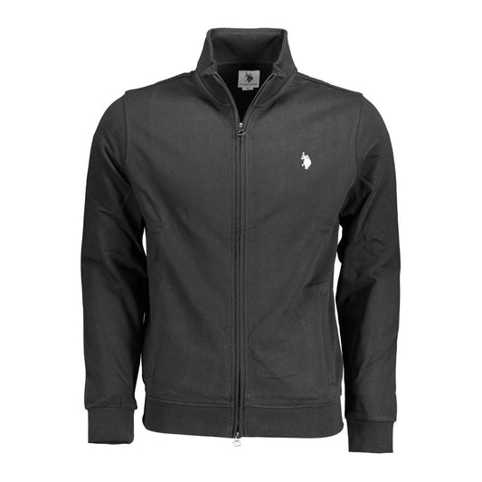 U.S. Polo Assn. Black Cotton Sweater