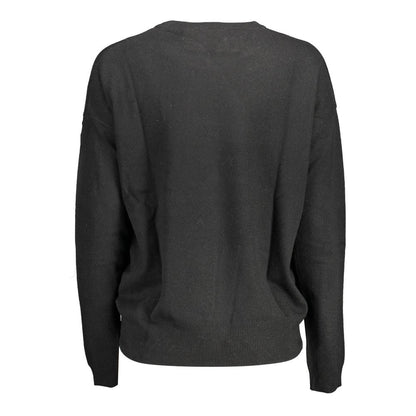 U.S. POLO ASSN. Black Wool Sweater - Timeless Elegance and Comfort
