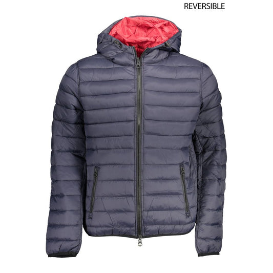 U.S. POLO ASSN. Reversible Blue Nylon Jacket