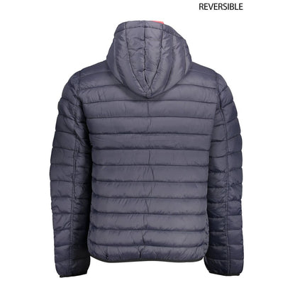 U.S. POLO ASSN. Reversible Blue Nylon Jacket