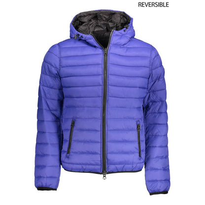 U.S. POLO ASSN. Reversible Blue Nylon Jacket
