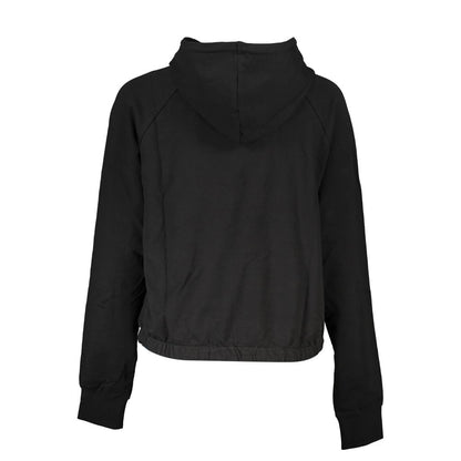 Fila Black Cotton Sweater - Stylish Comfort for Everyday Wear